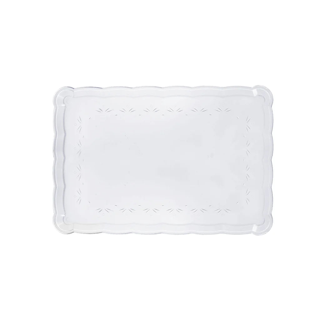 Medium Scrollware Rectangular Tray