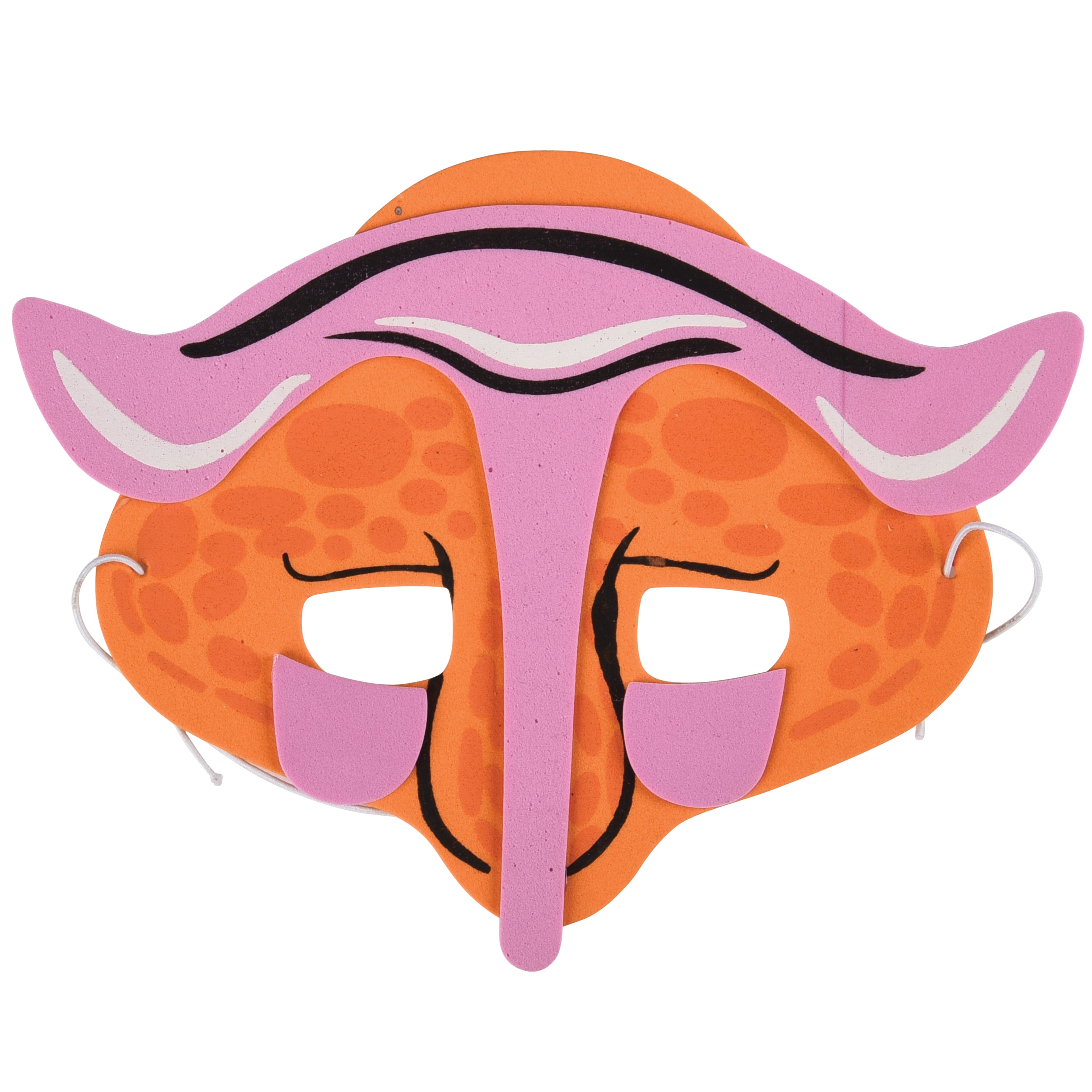 Dino Foam Masks - 12 Count