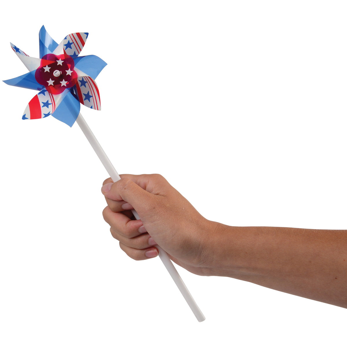 Patriotic Pinwheels - 12 Count