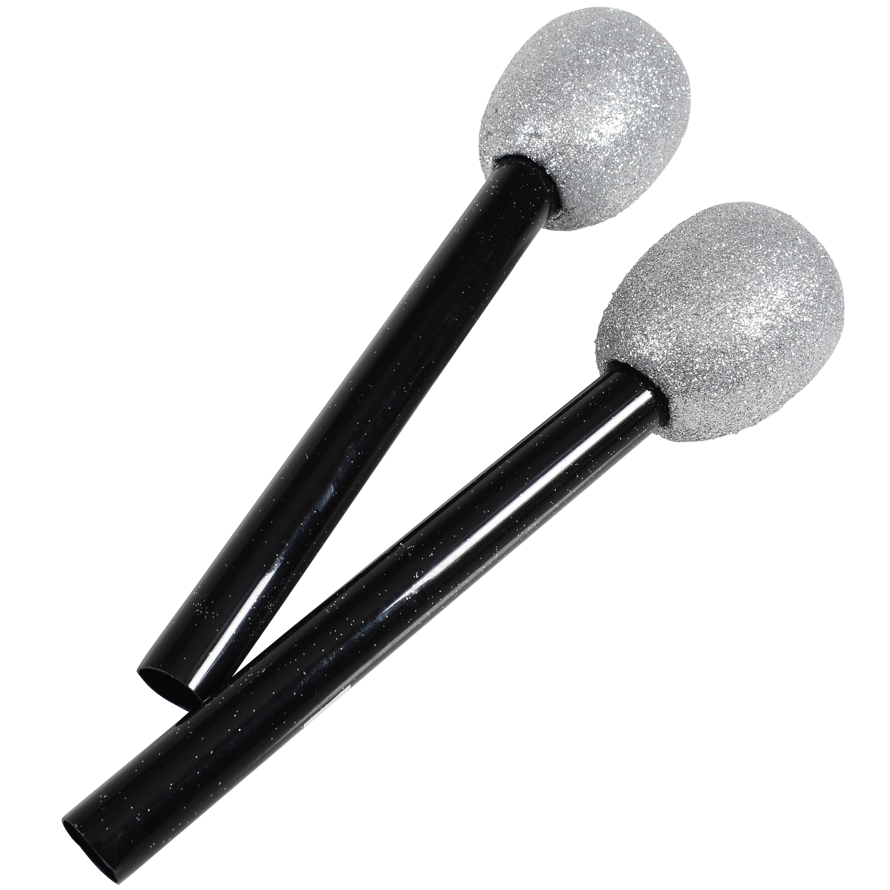 Glitter Microphones - 12 Count