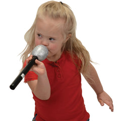 Glitter Microphones - 12 Count