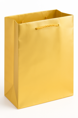Elegant Gold Matte Gift Bag - 9.5"