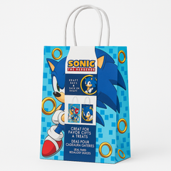 Sonic the Hedgehog Kraft Party Favor Bags