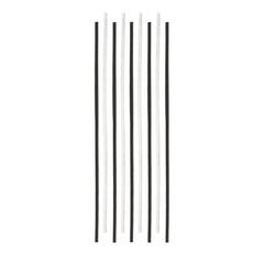 Sparkling Black & White Birthday Candle Set