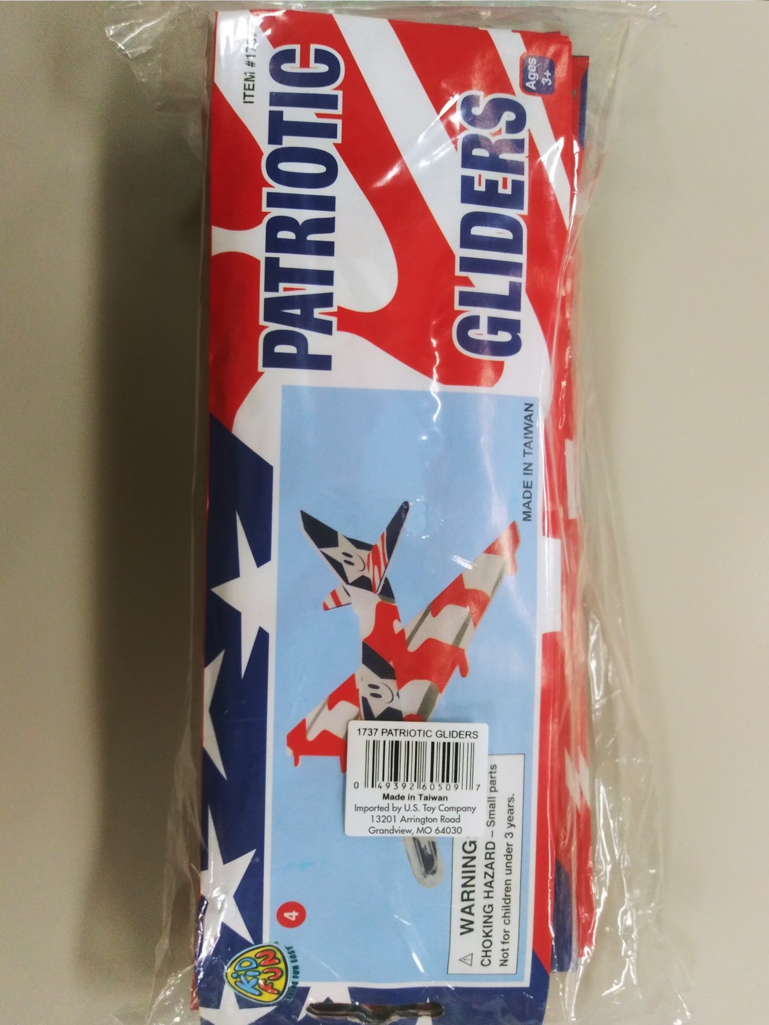 Patriotic Gliders - 12 Count