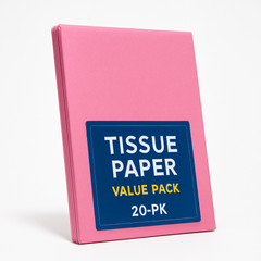 Pink Tissue Paper Value Pack - 20 Sheets