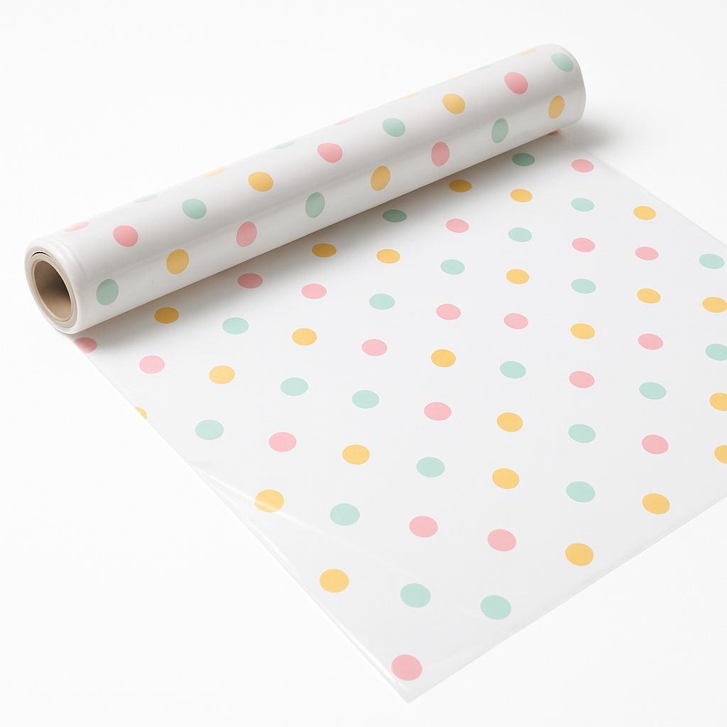 Festive Easter Polka Dot Cello Wrap