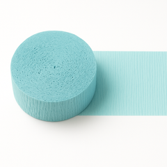 Robin's Egg Blue Crepe Streamers