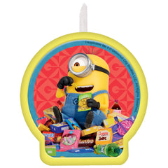 Despicable Me Minion Molded Birthday Candle
