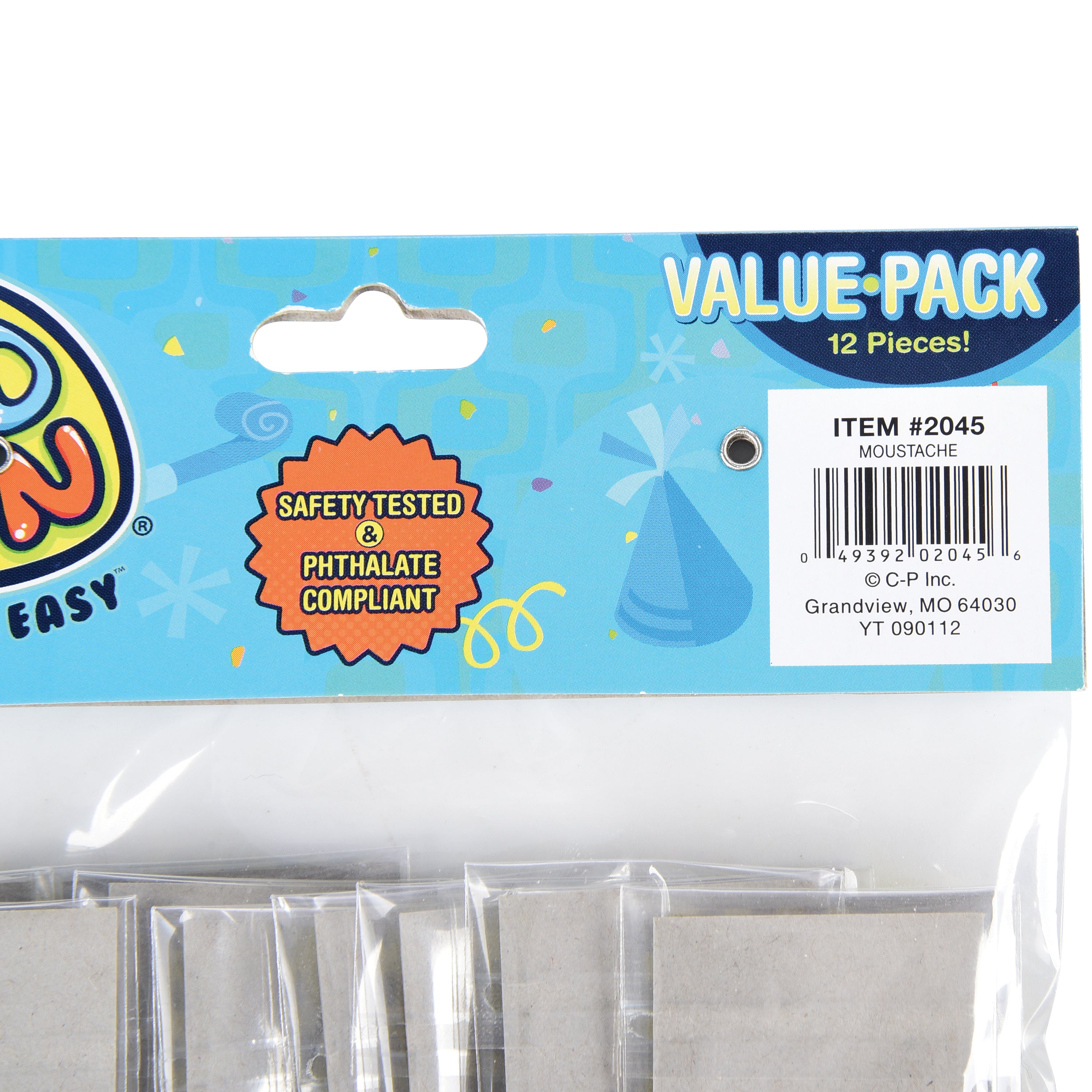 Moustaches - 12 Count