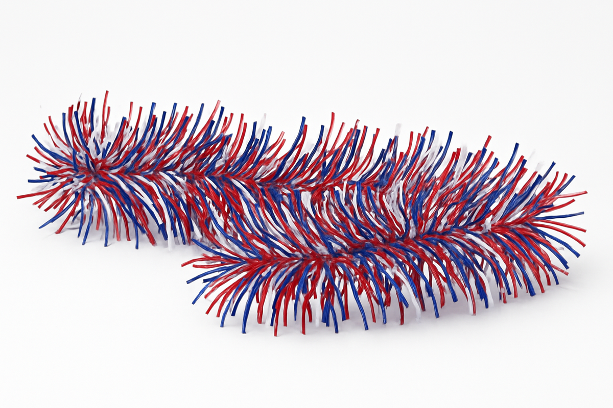 Patriotic Tinsel Garland