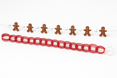 Festive Cocoa Bar Christmas Garland Set