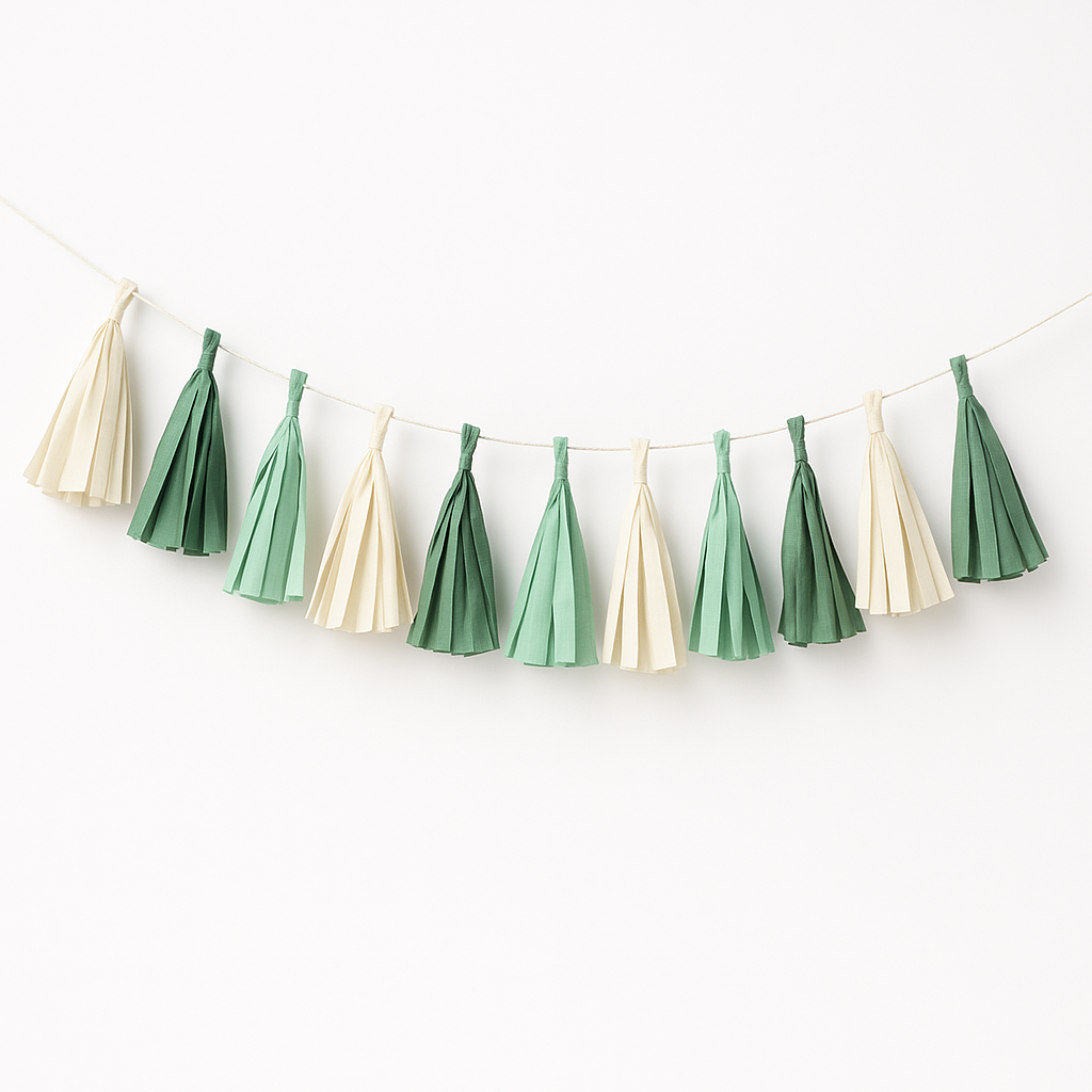 Artisan Crafted Tassel Garland