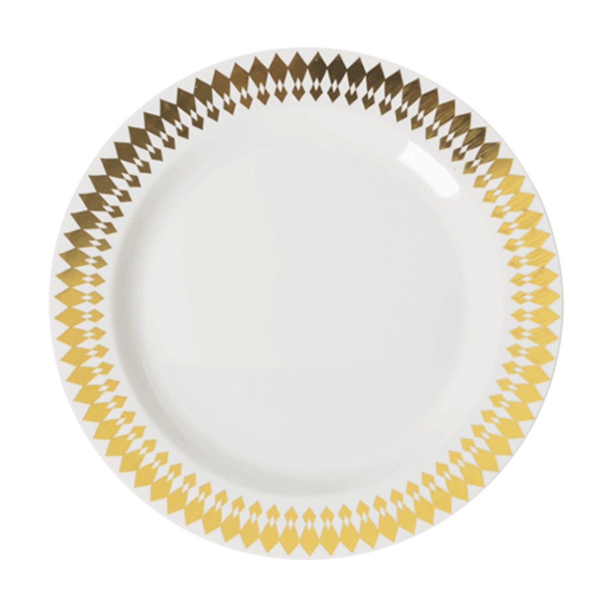 7.5 In. Gold Brilliance Design Plates | 10 Count
