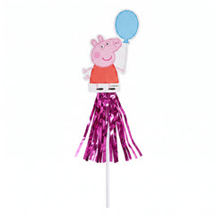 Peppa Pig Magical Party Paper Wands - 8 Pack