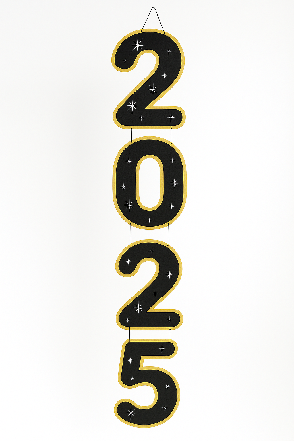 2025 New Year's Jumbo Hanging Decoration