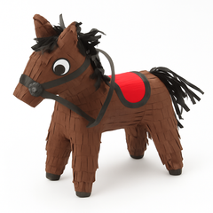 Mini Horse Piñata Decoration for Western-Themed Parties
