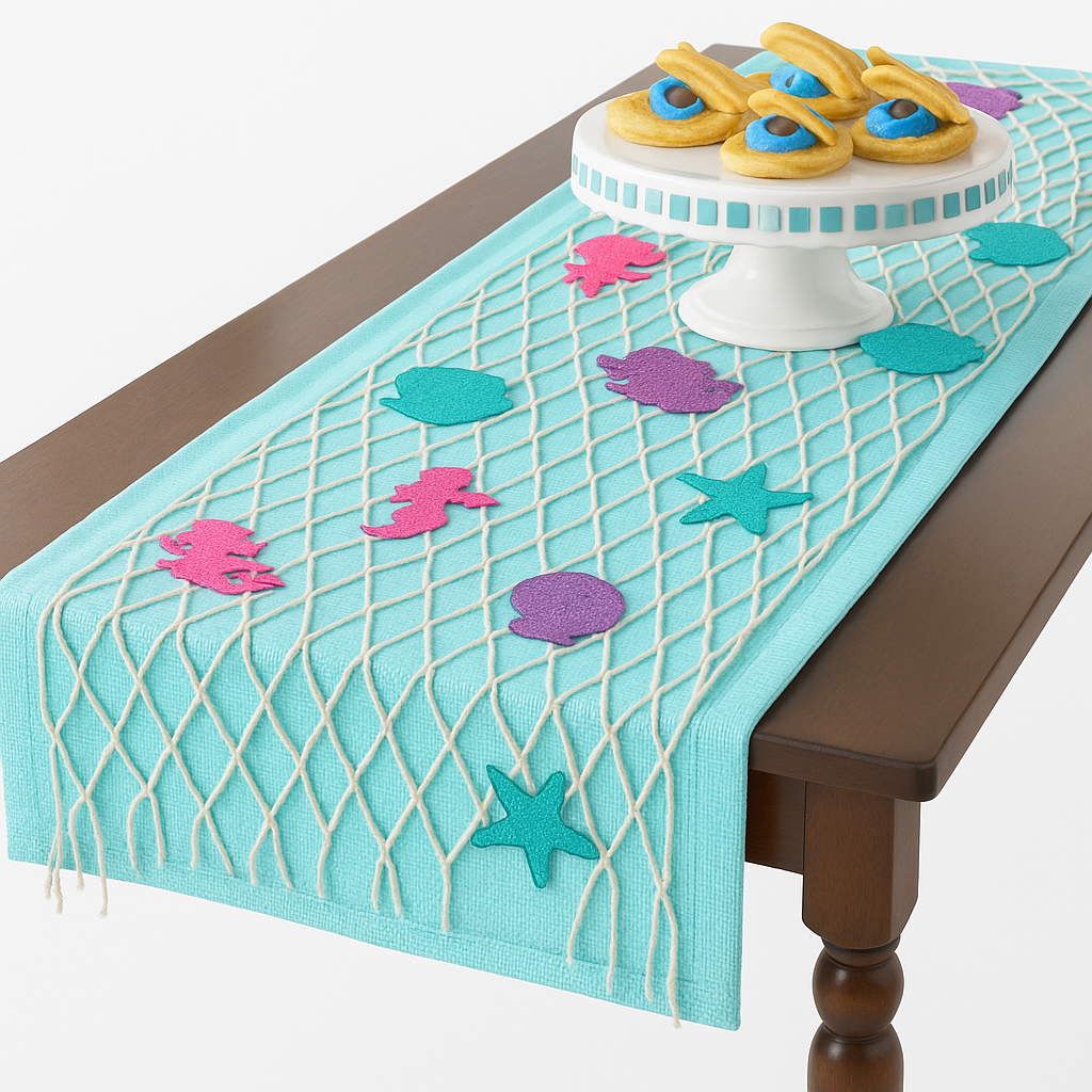 Shimmering Mermaids Ocean-Themed Table Decoration Kit