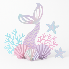 Shimmering Mermaid Wall Decoration Kit