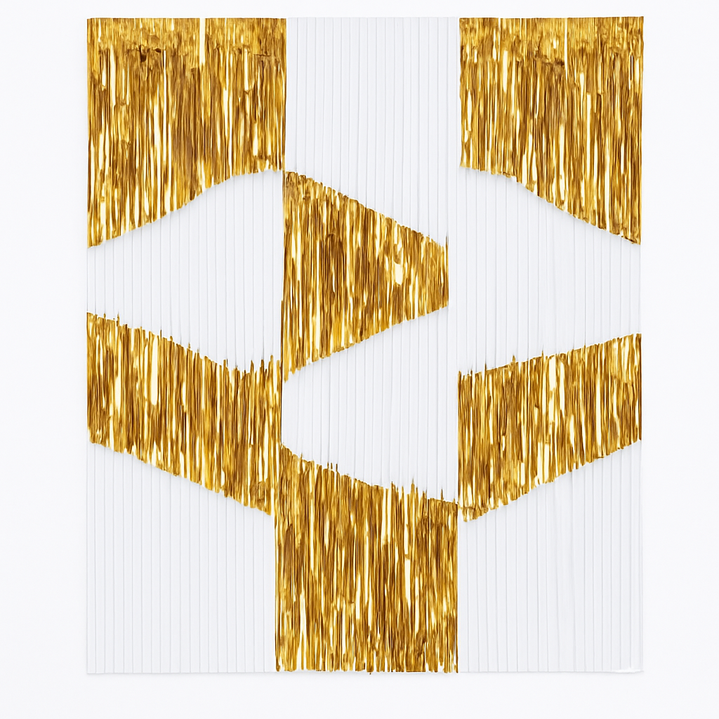 Golden Age Birthday Backdrop Decoration Kit