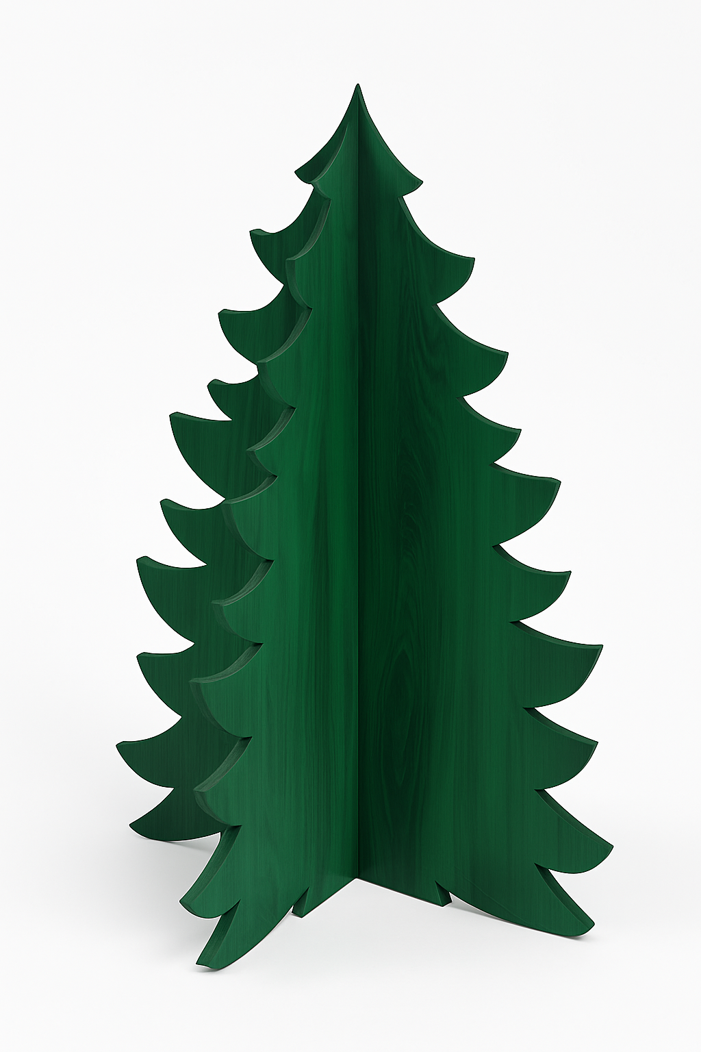 Large 2D Christmas Tree Centerpiece