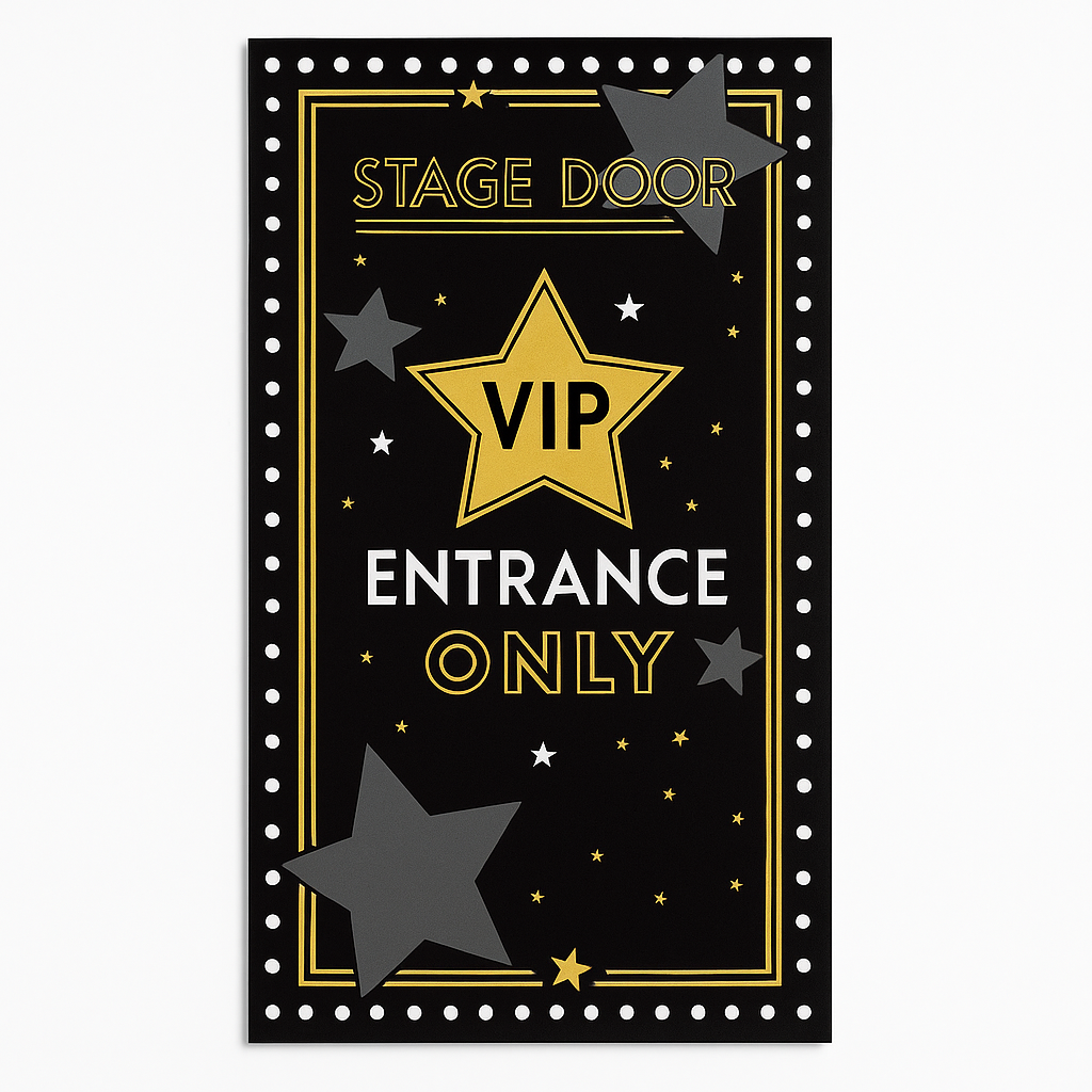 Hollywood Awards Night VIP Entrance Door Decoration