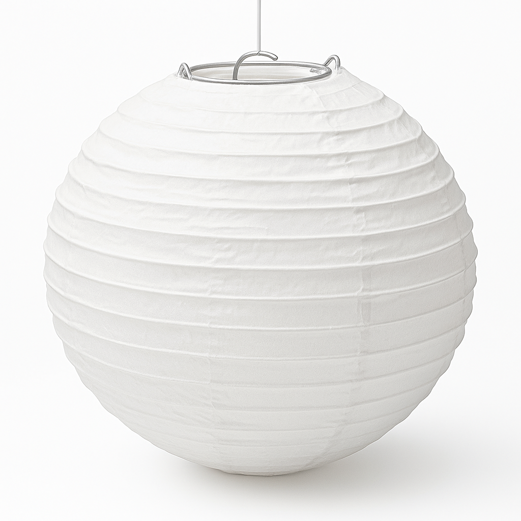 Elegant White Paper Lantern