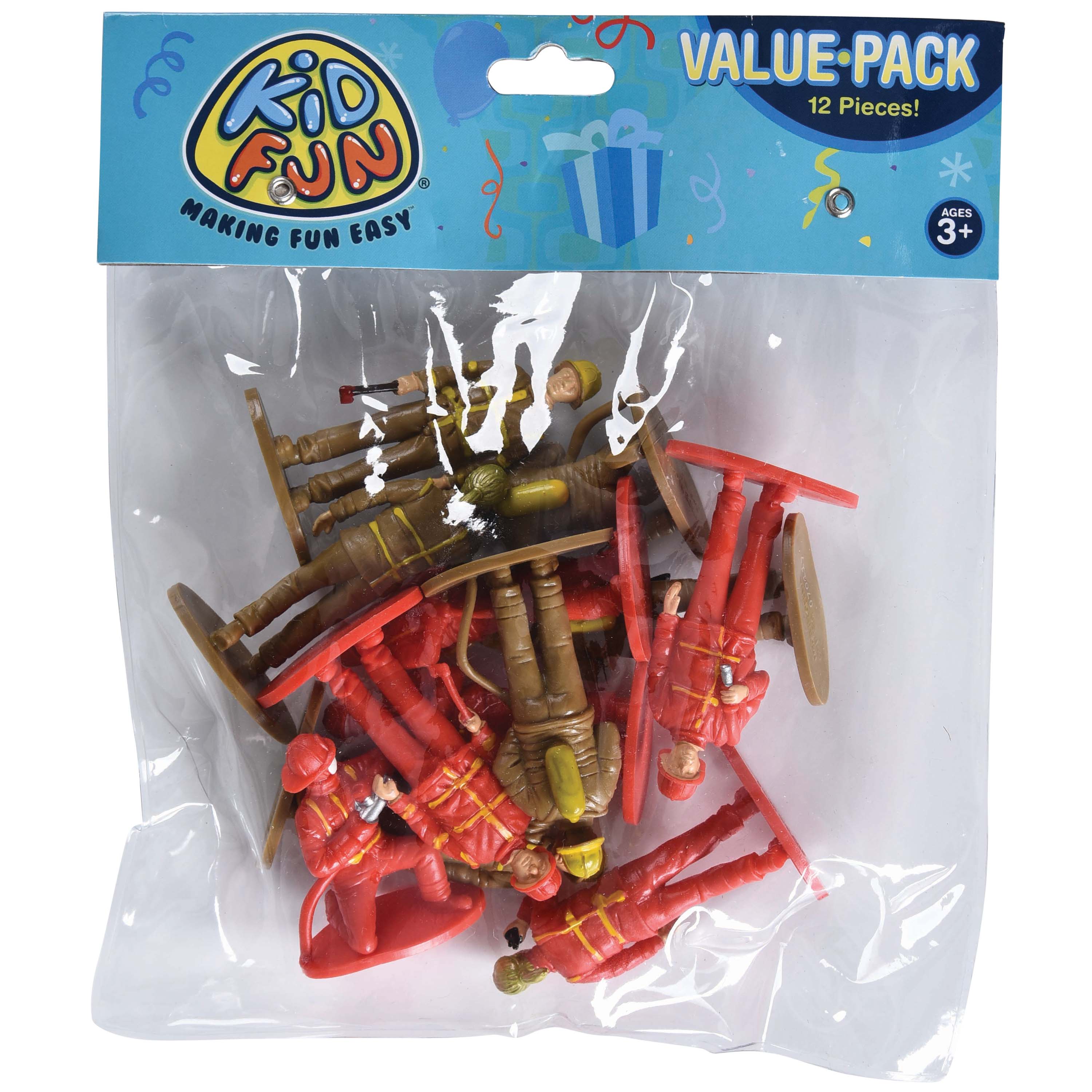 Firefighter Figures - 12 Count