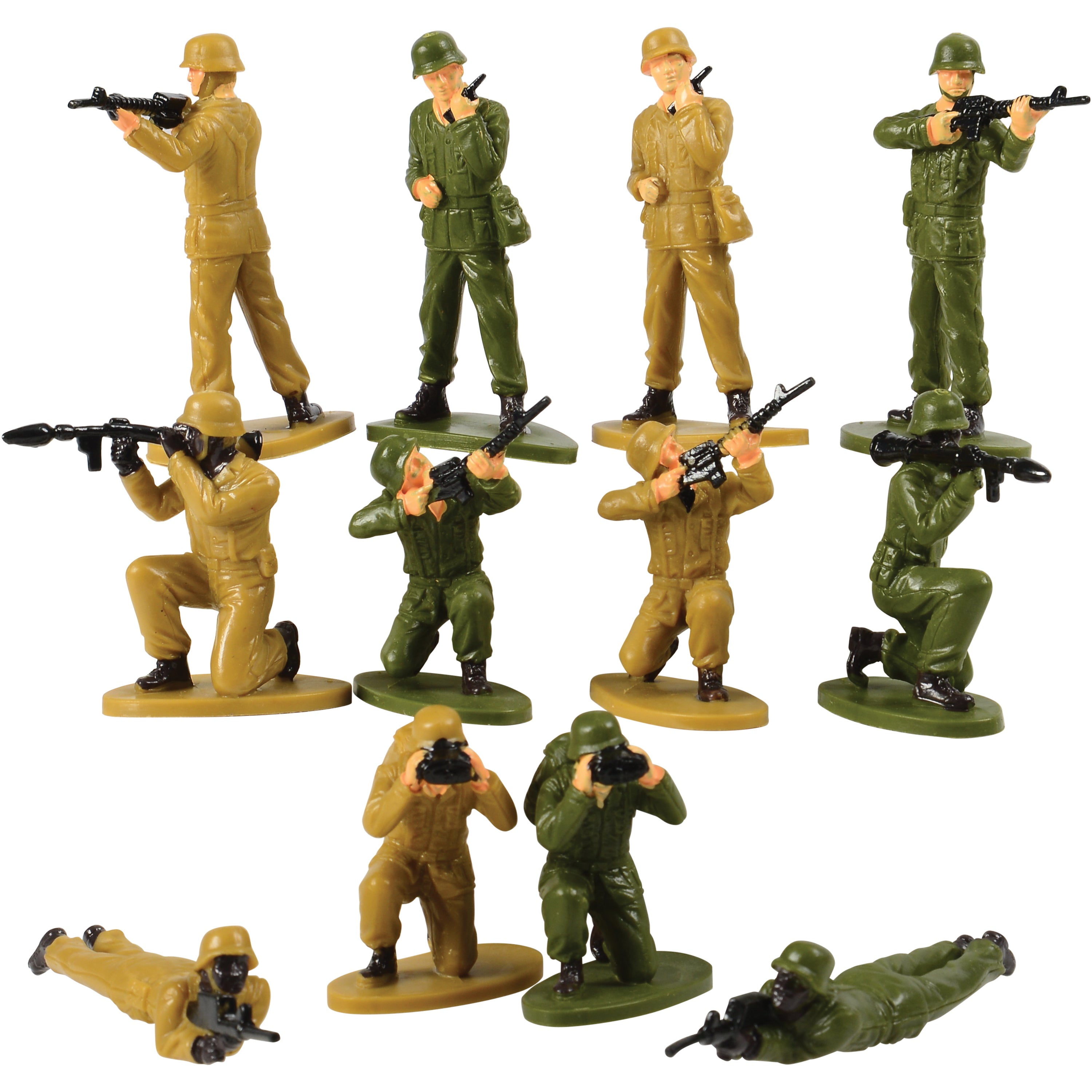 Army Figures - 12 Count