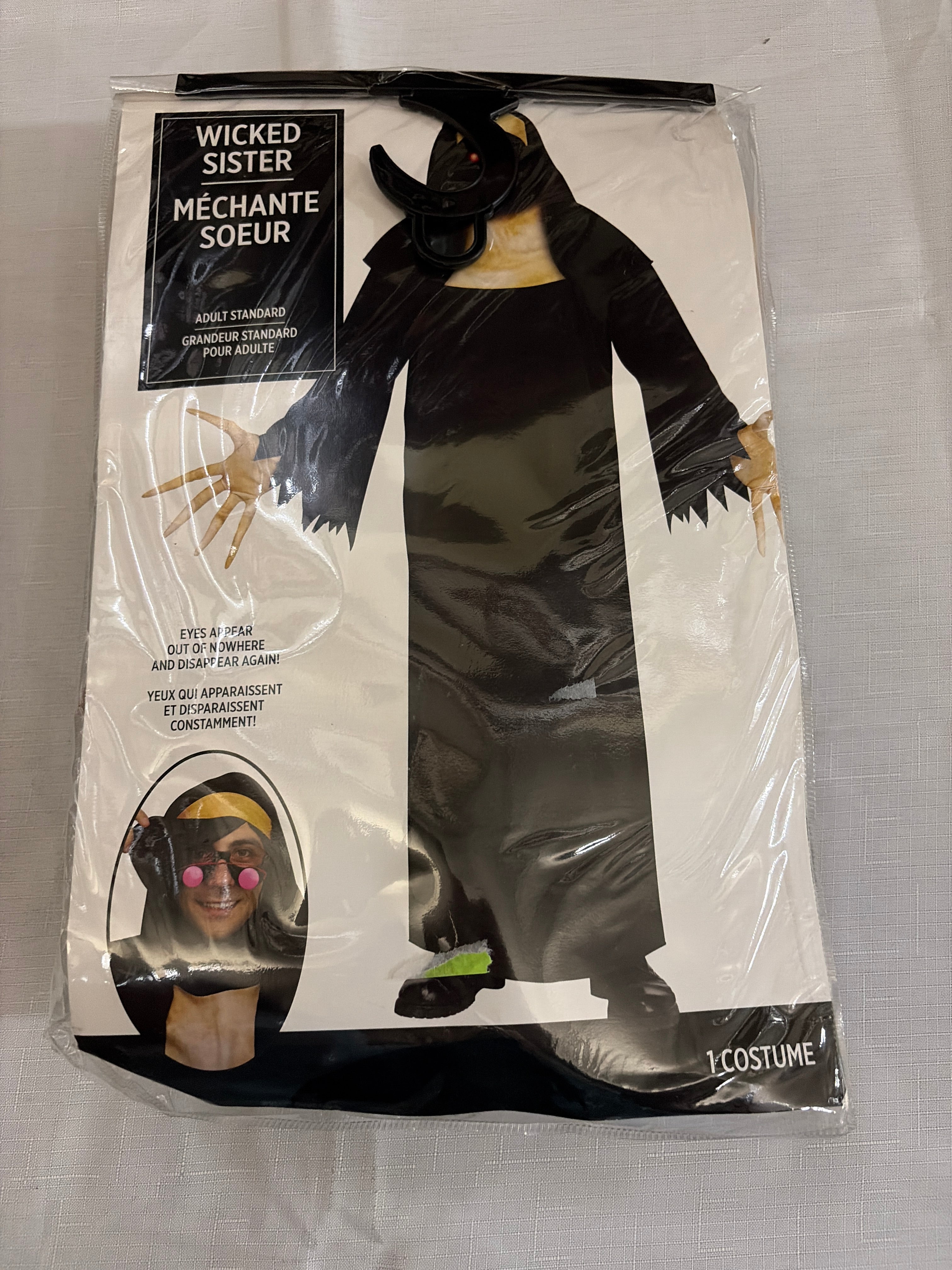 Wicked Sister Halloween Costume for Adults - Adult One Size