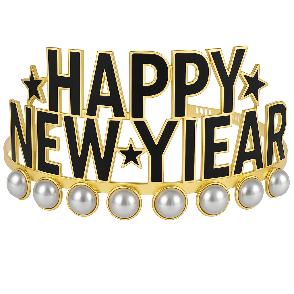 Glamorous New Year's Eve Pearl Tiara