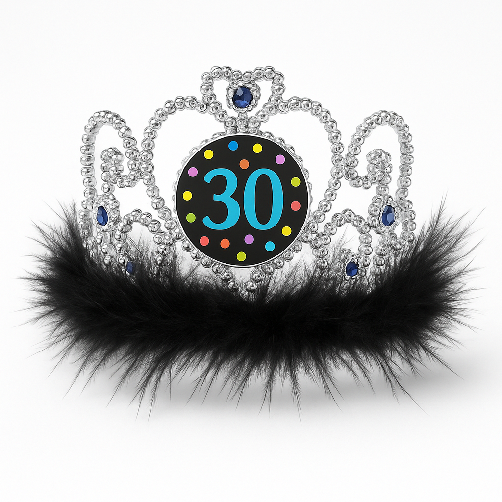 Glitz & Glow 30th Birthday Light-Up Tiara