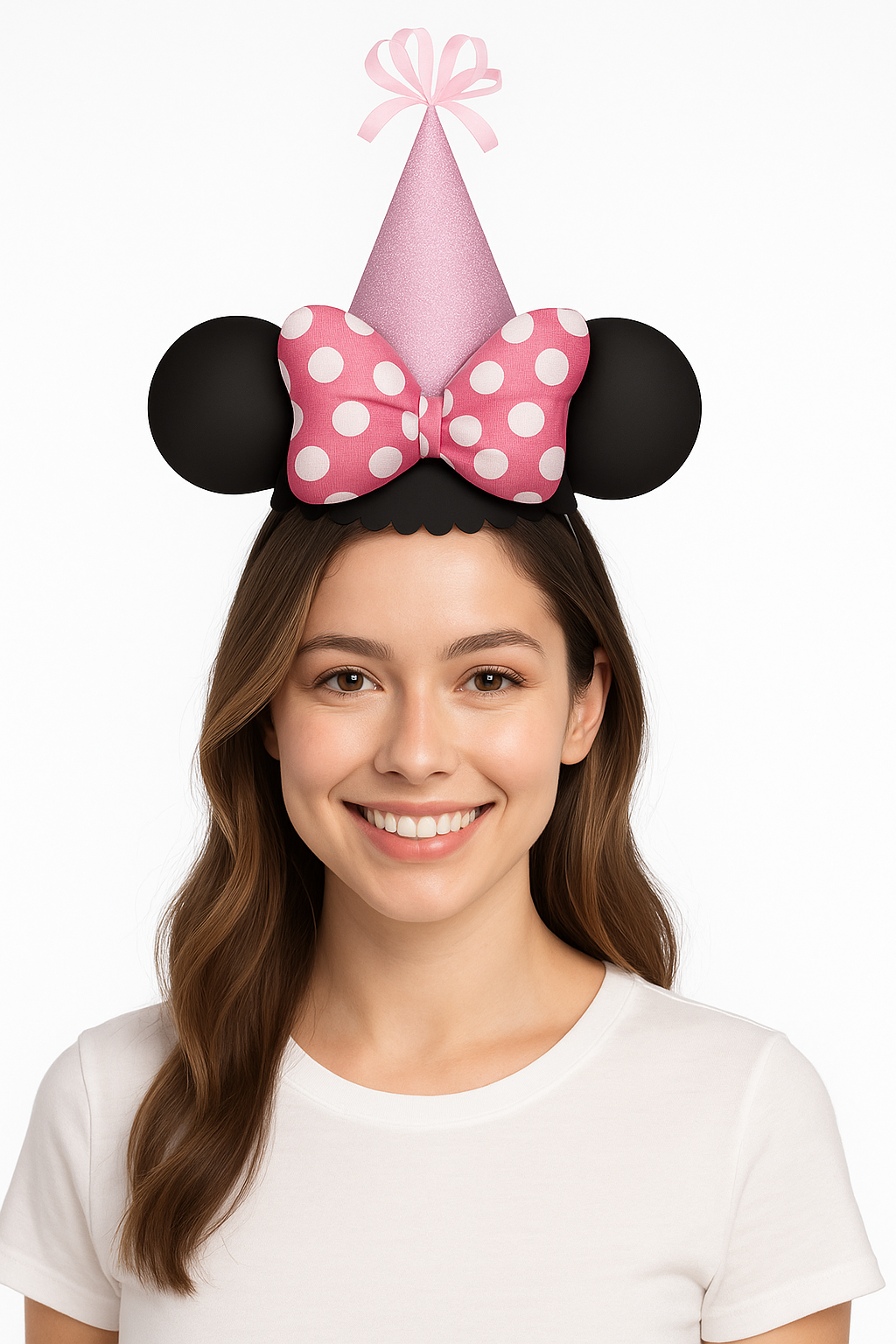 Deluxe Minnie Mouse Cone Party Hat