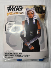 Star Wars Ahsoka Costume Accessory Kit with Headpiece & Arm Sleeves - Adult One Size