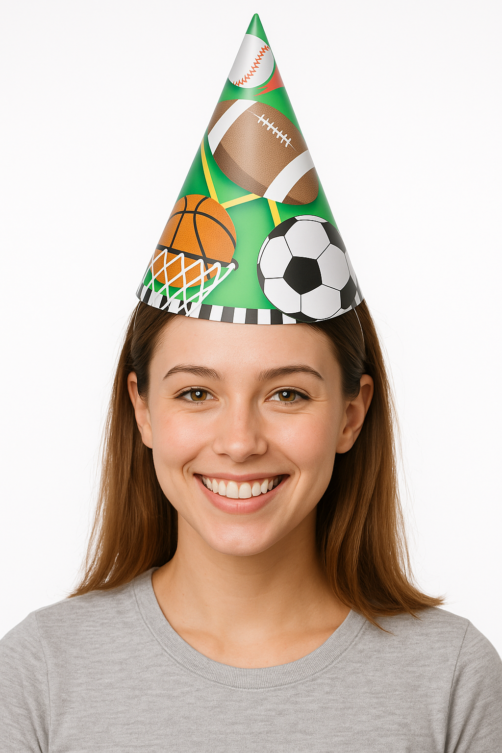 All-Star Sports Cone Party Hat