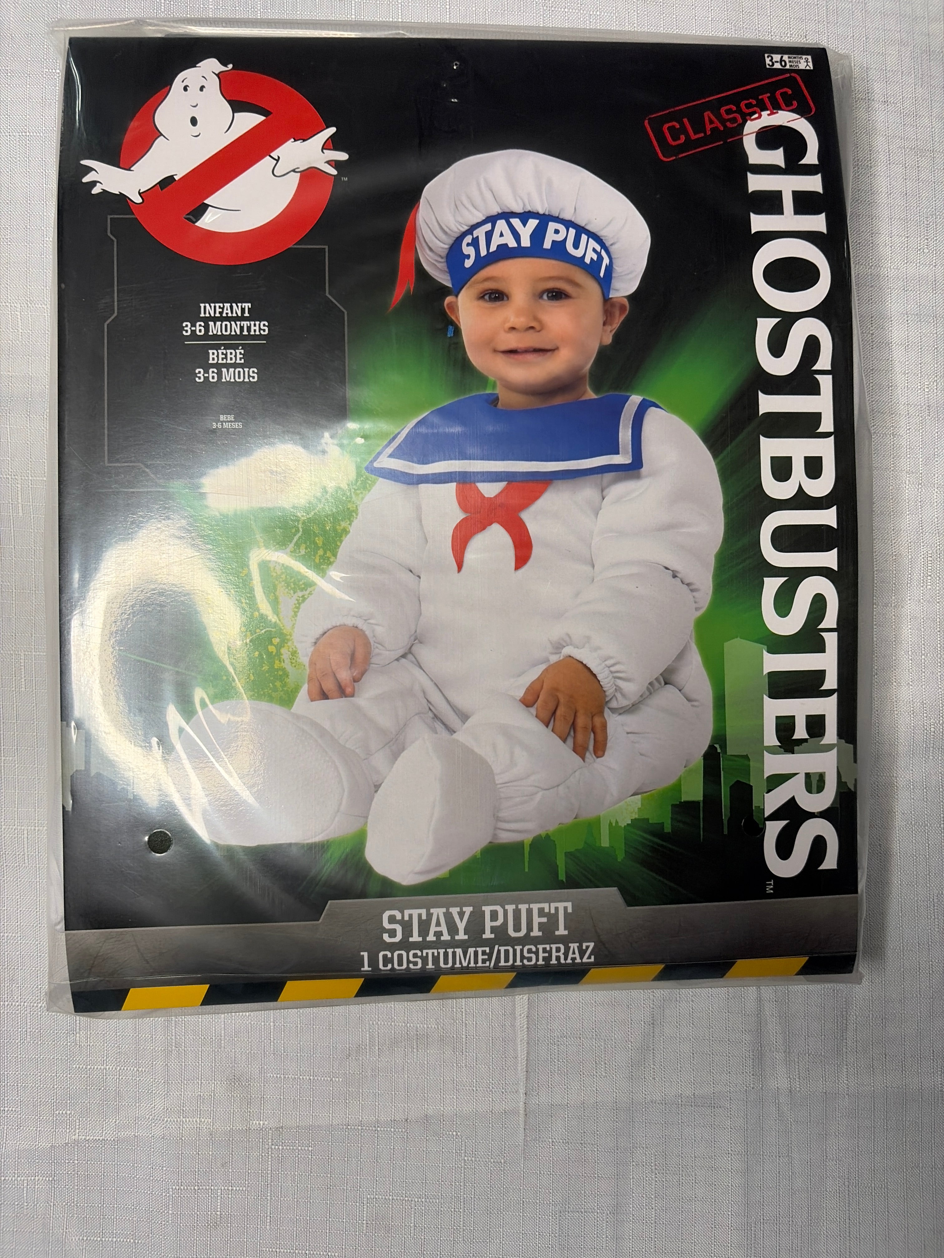 Stay Puft Marshmallow Man Costume - Ghostbusters - Infant (3-6 Months)