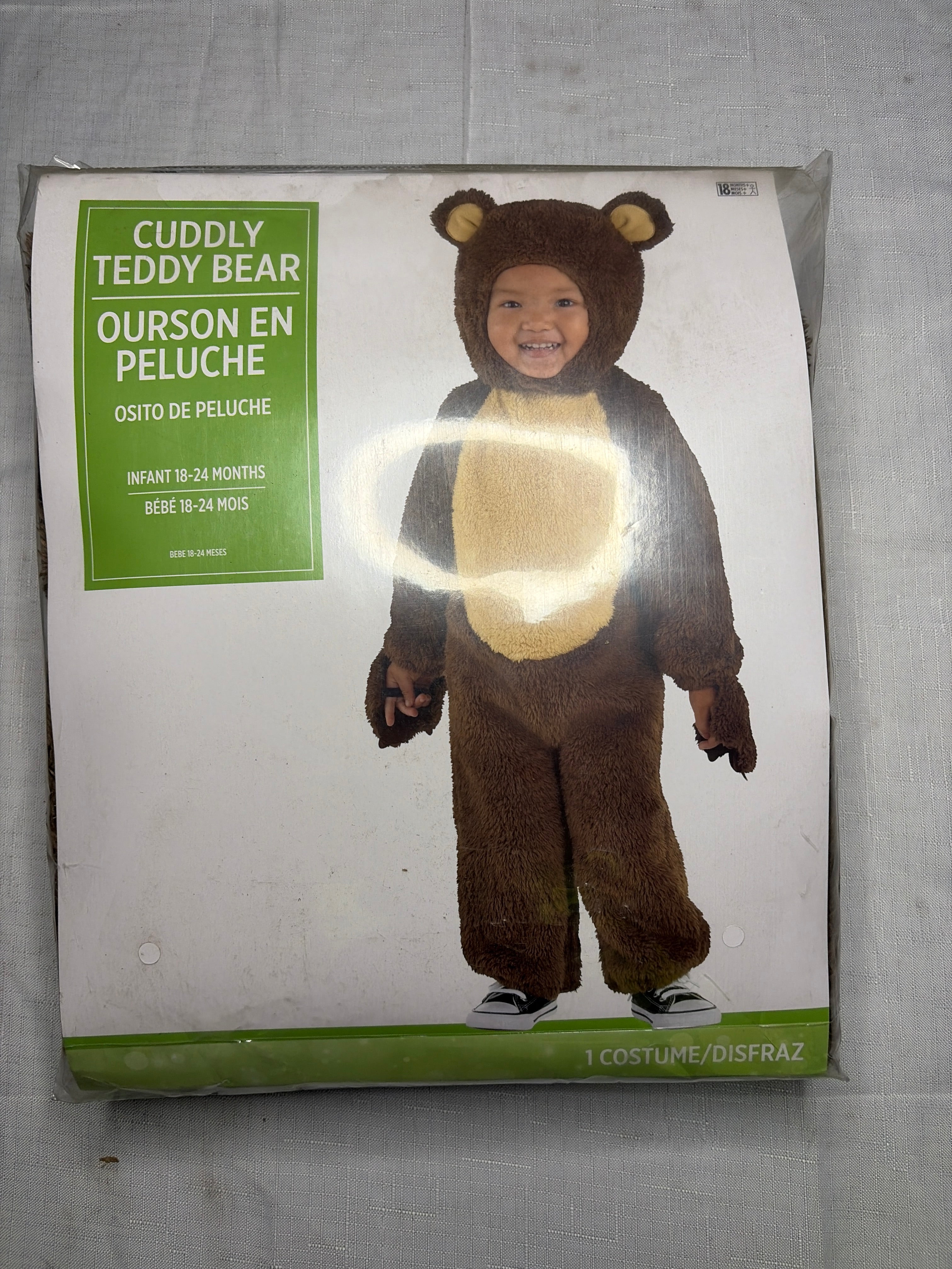 Cuddly Teddy Bear Halloween Costume - Infant (18-24 Months)