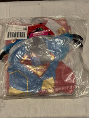 Supergirl Costume Dress & Cape - Child M (8-10)