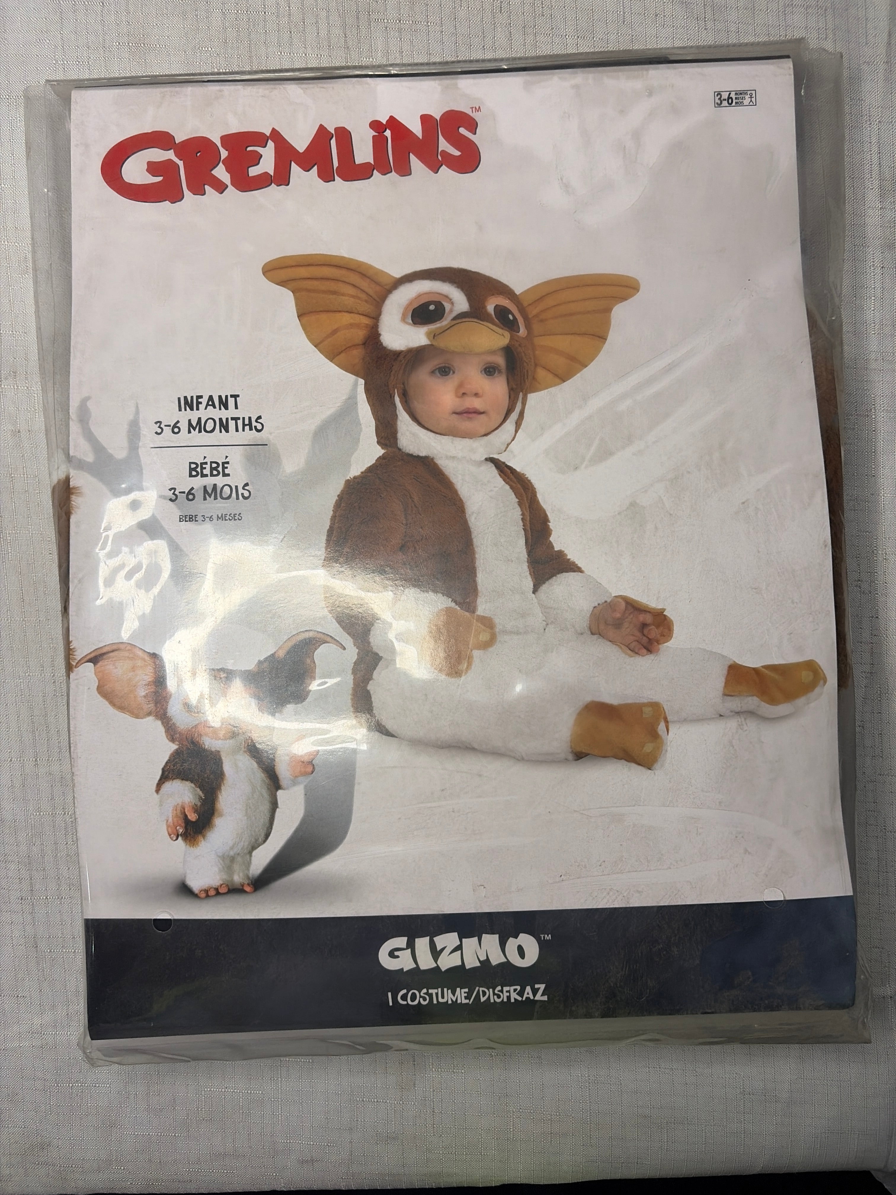Gremlins Gizmo Halloween Costume - Infant (3-6 Months)