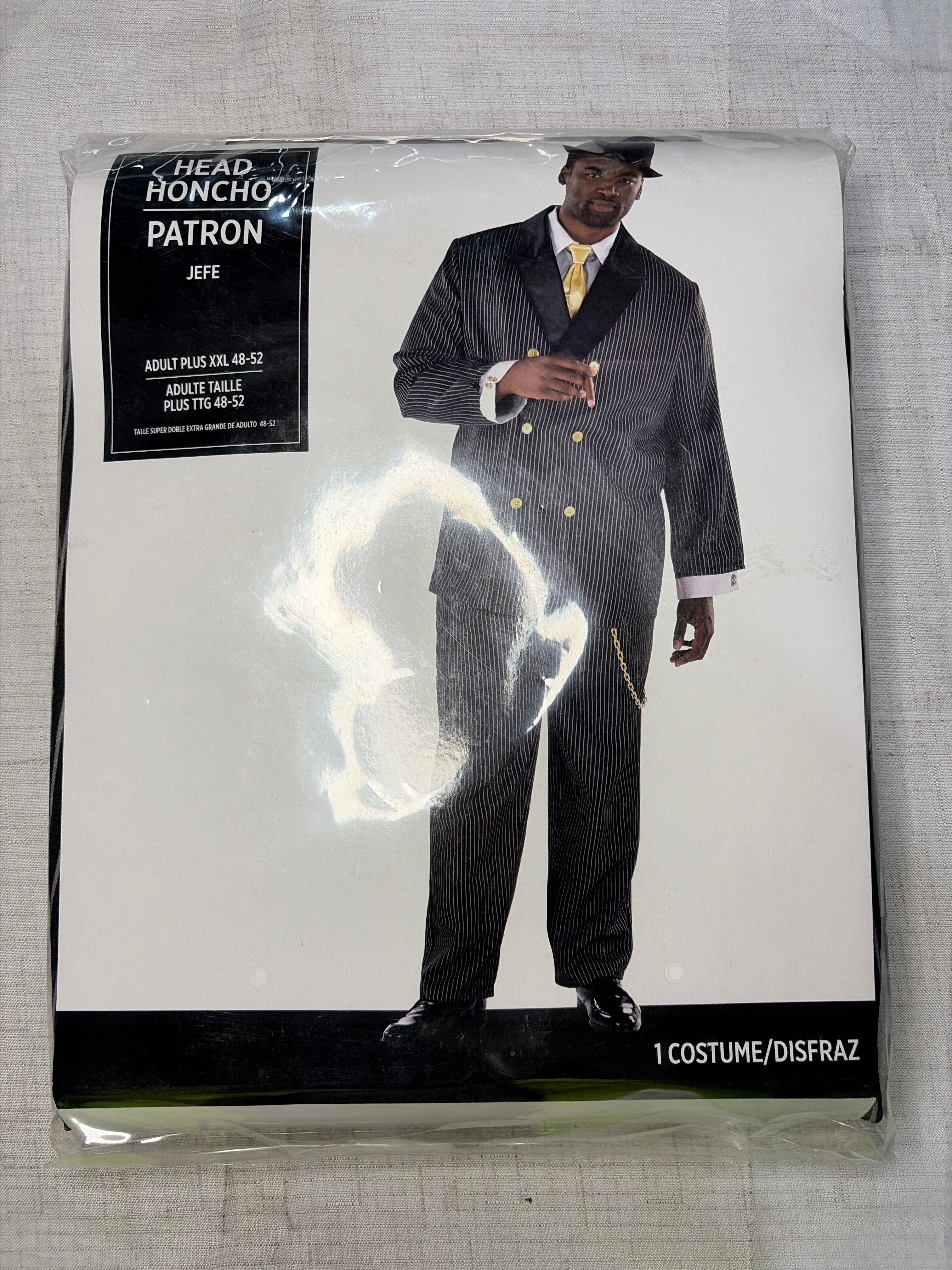 Head Honcho Men's Gangster Costume - Adult 2XL (48-52)