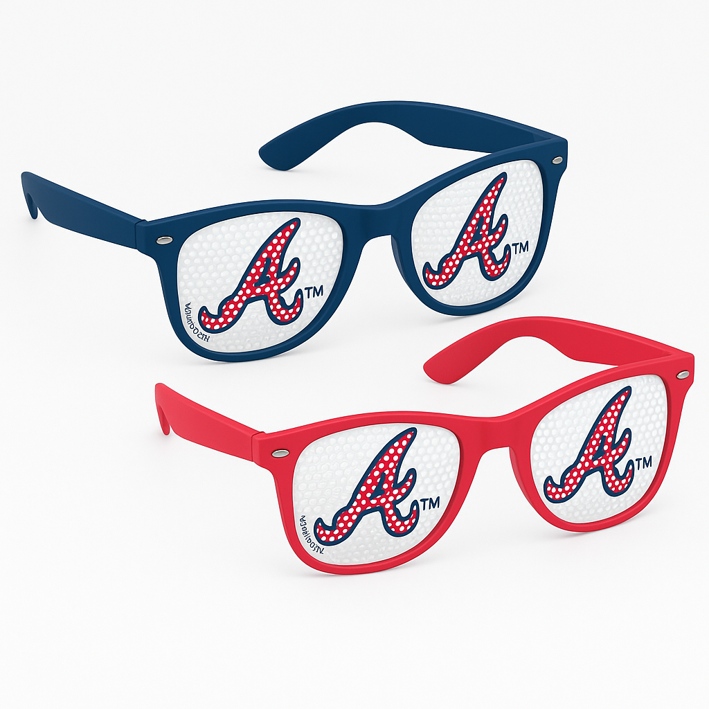 Atlanta Braves Fan Sunglasses