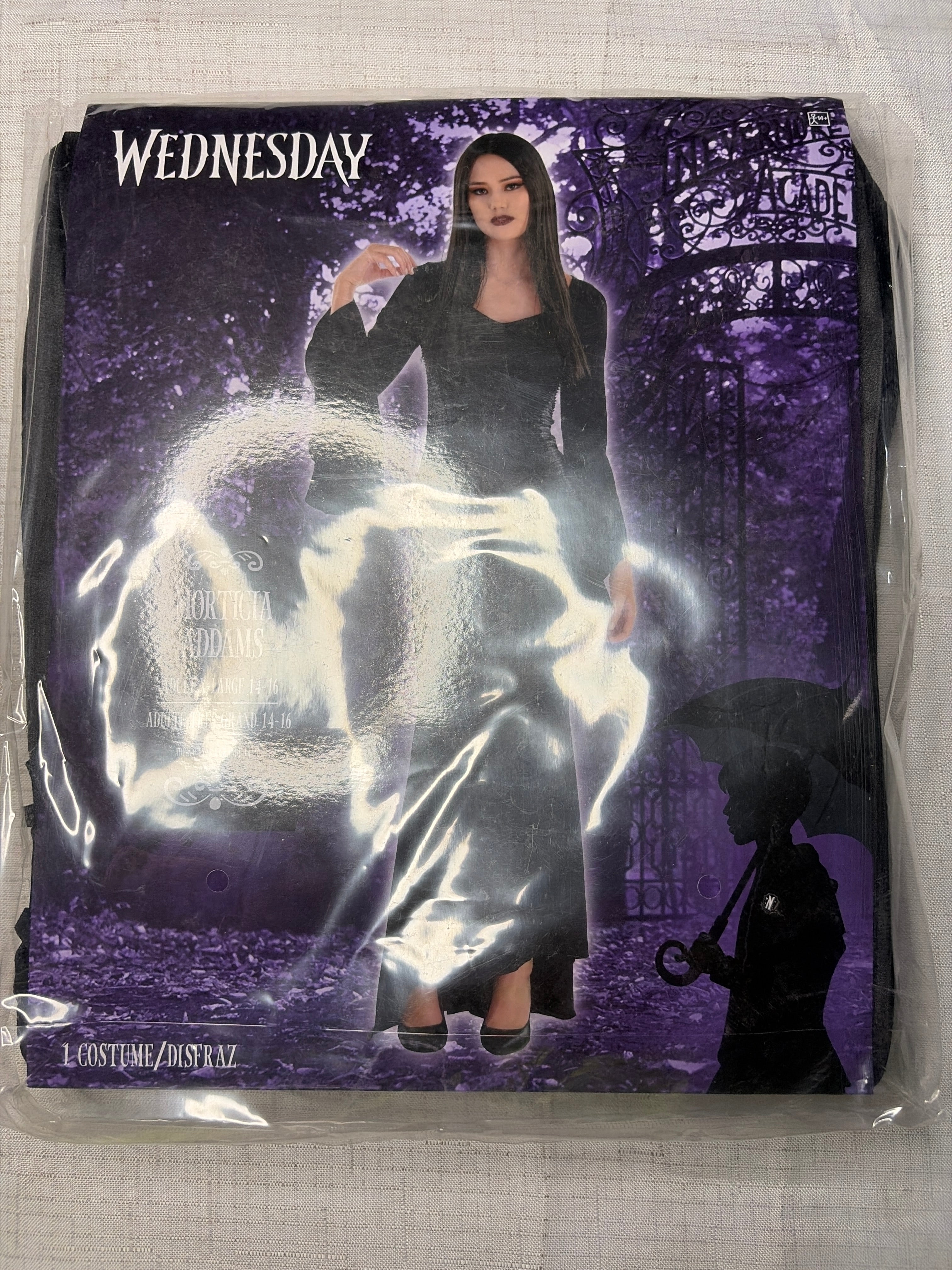 Wednesday Addams Halloween Costume - Adult XL (14-16)
