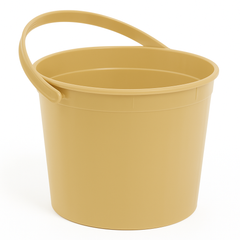 Gold Plastic Favor Bucket