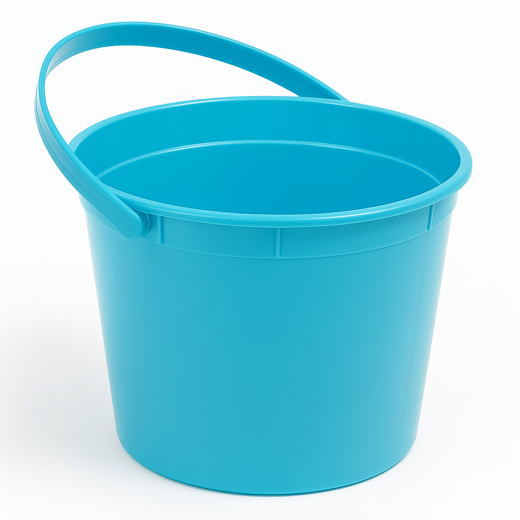 Colorful Plastic Party Favor Bucket
