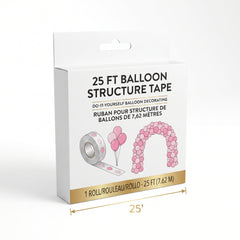 25FT Balloon Structure Tape for DIY Party Decorations