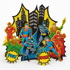 Justice League Heroes Unite Table Decorating Kit