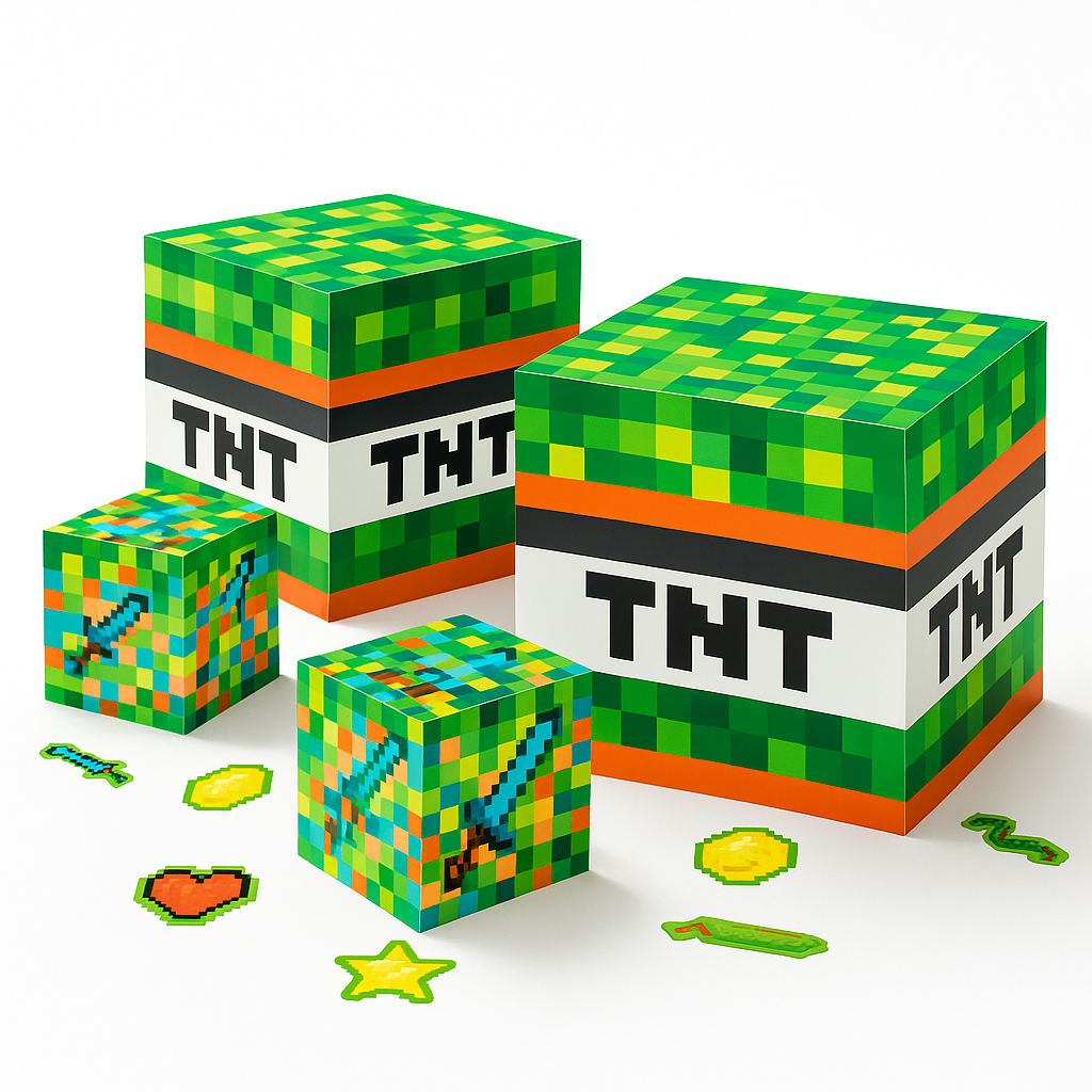 Pixel Party "TNT" Table Decorating Kit for Kids' Birthday