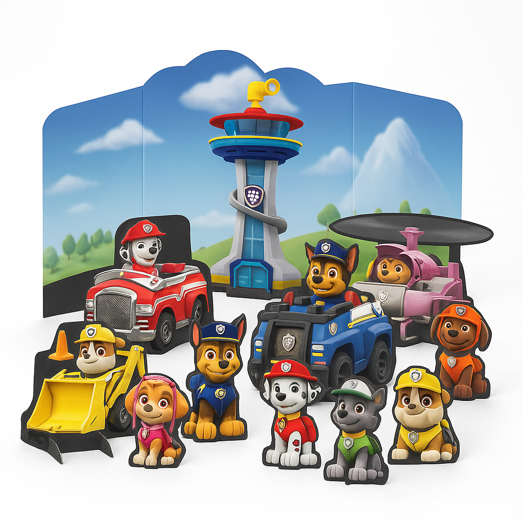 Paw Patrol Adventure Table Decorating Kit