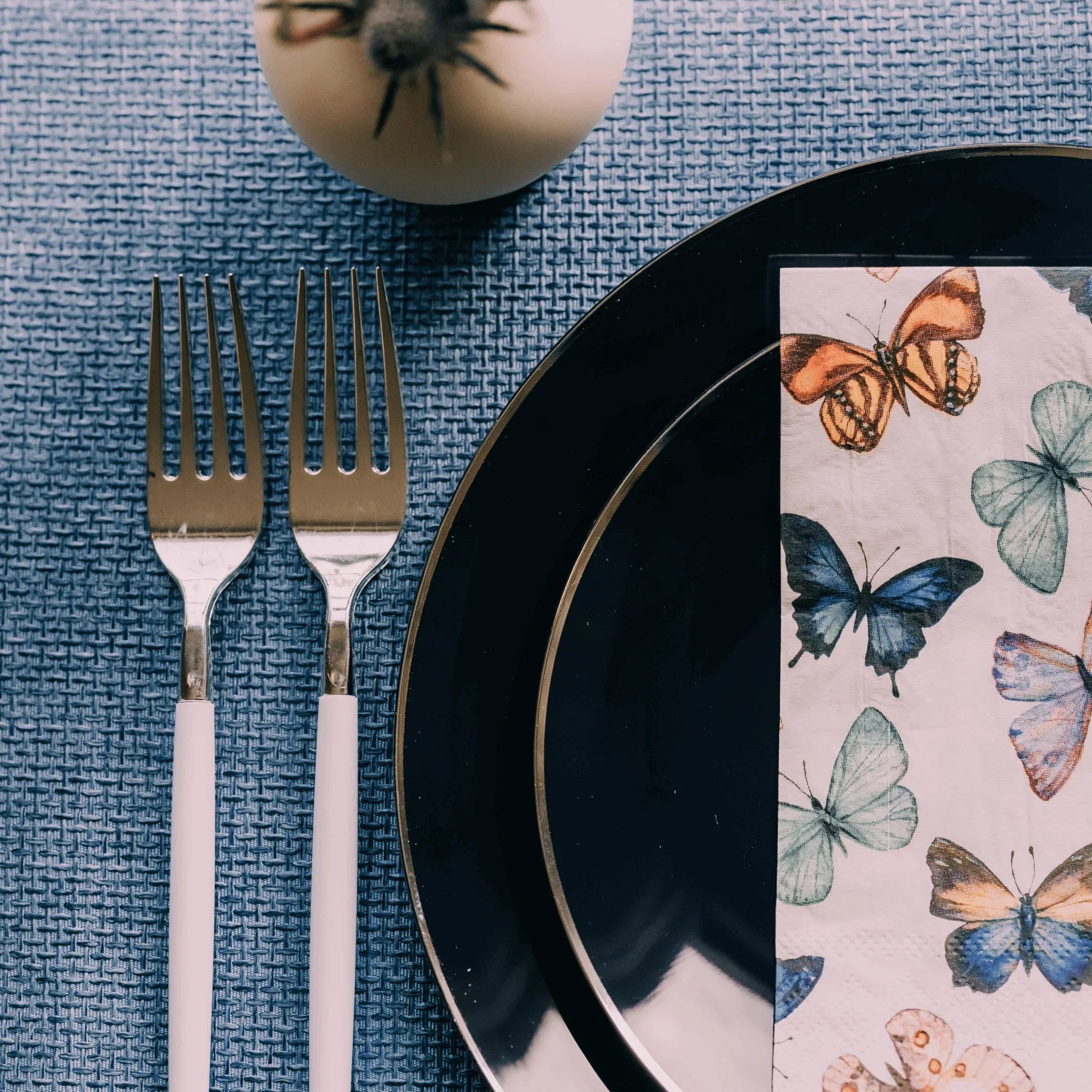 Butterfly Print Luncheon Napkins - 7.9 In. X 4.3 In. | 720 Count