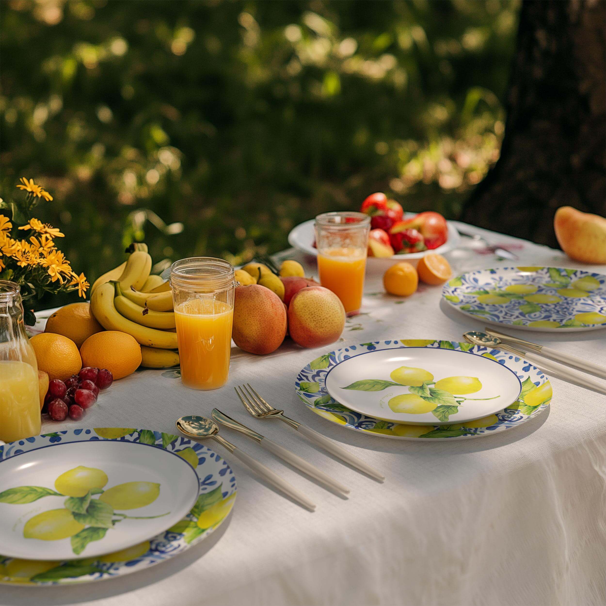 8 In. Earthtrends Tuscan Paper Plates | 120 Count